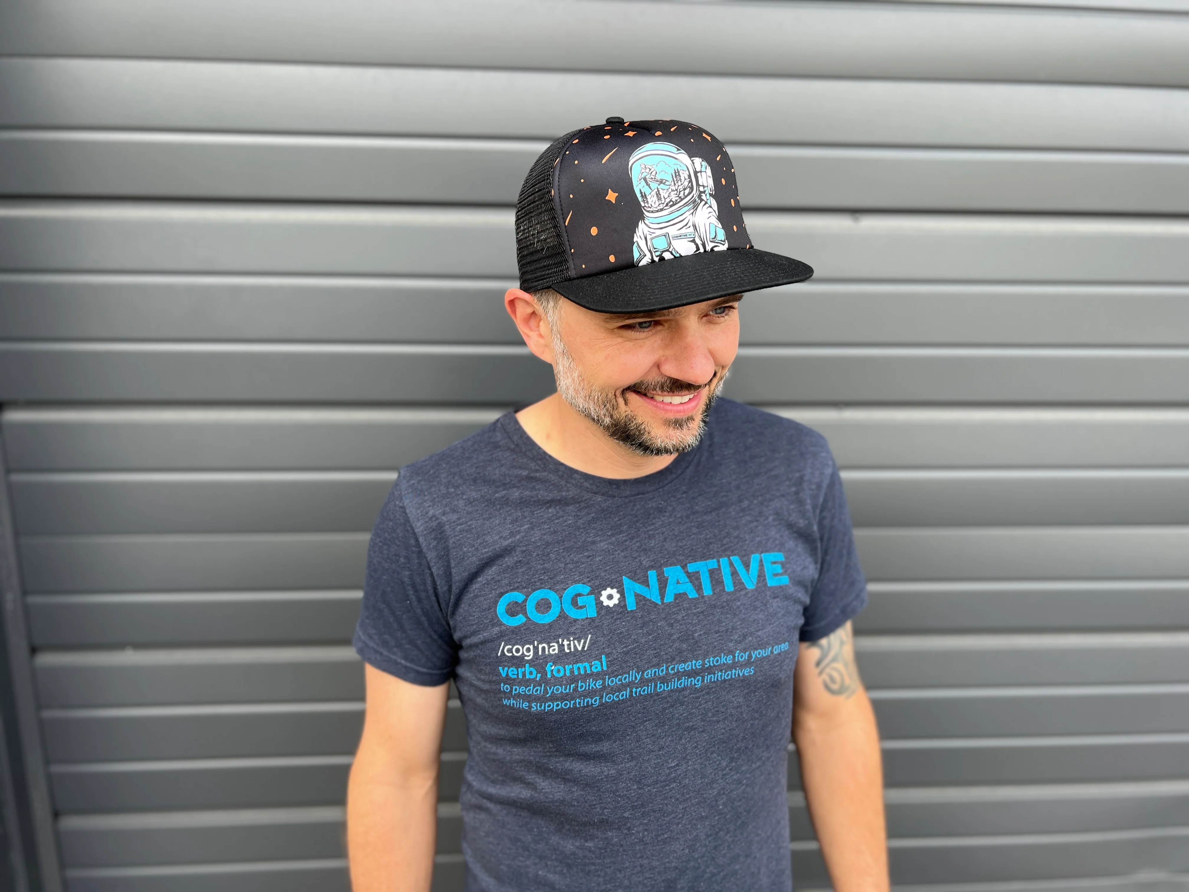 Cosmic Stoke Foam Trucker MTB Hat - Image 2
