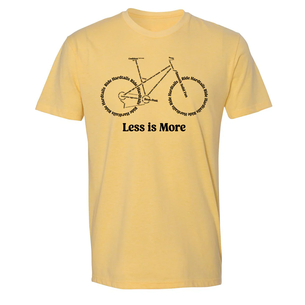 Hardtail Less is More - Men's Shirt (2 Color Options) - Image 2