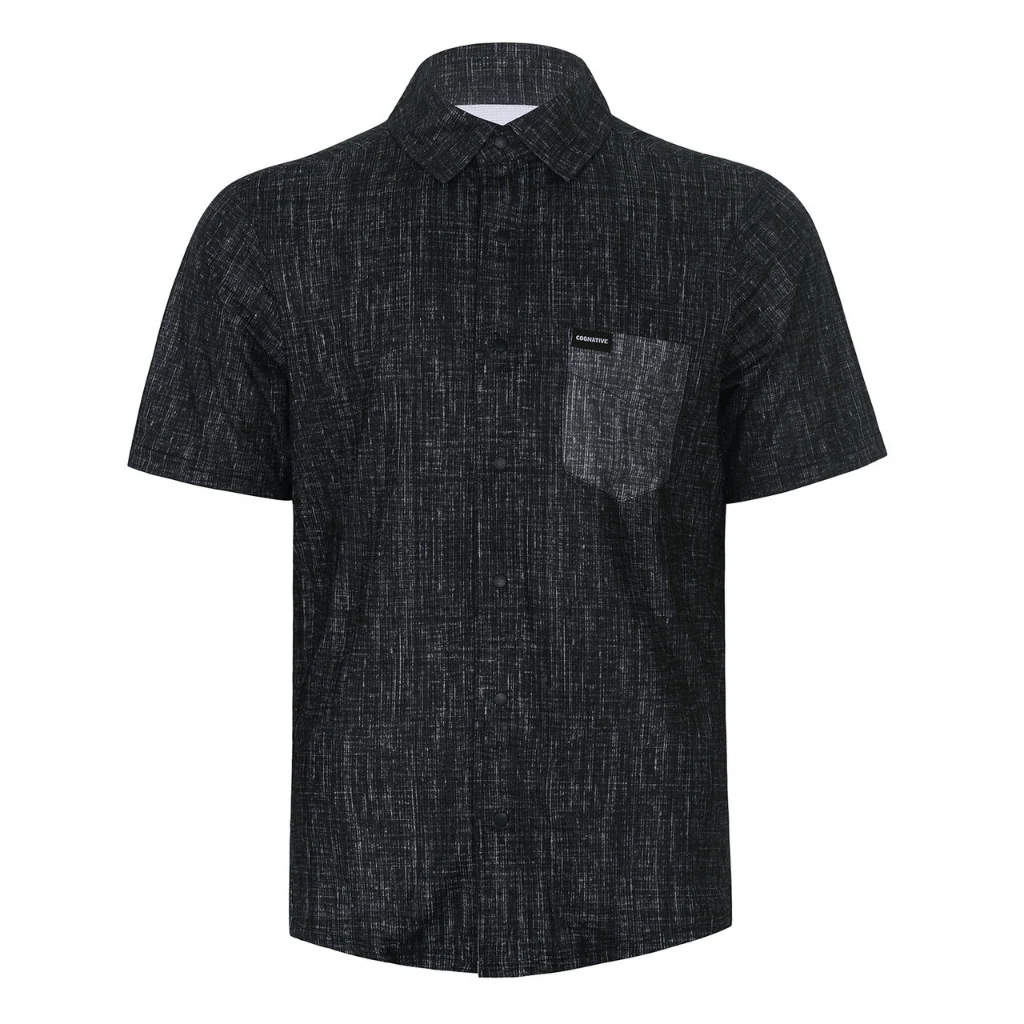 Men's Short Sleeve Catalyst Mountain Bike Button-Down Shirt - Image 15