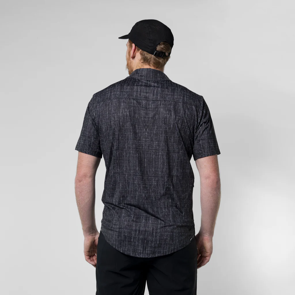 Men's Short Sleeve Catalyst Mountain Bike Button-Down Shirt - Image 18