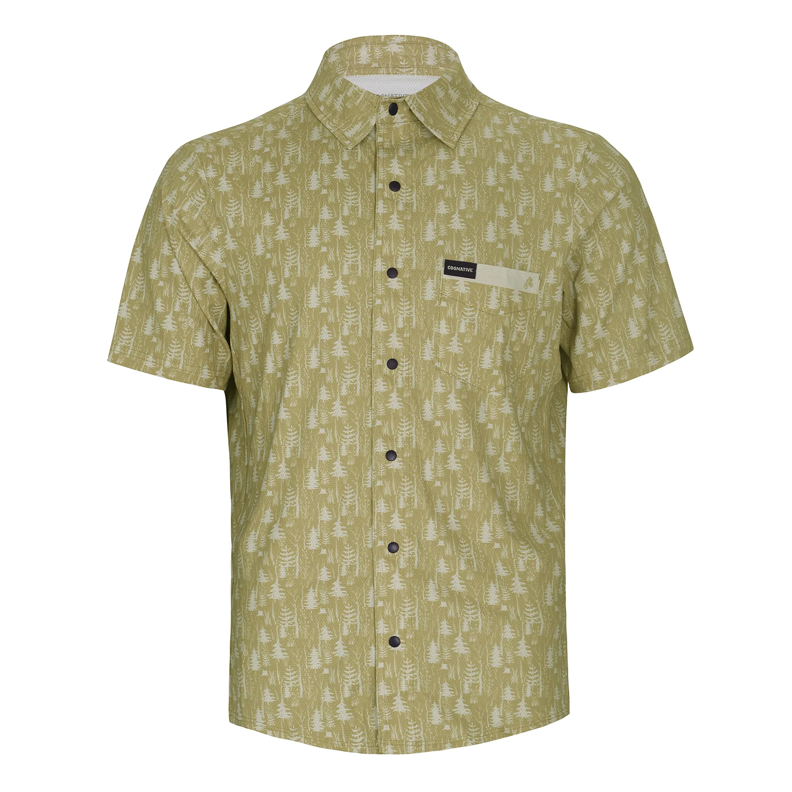 Men's Short Sleeve Catalyst Mountain Bike Button-Down Shirt - Image 26