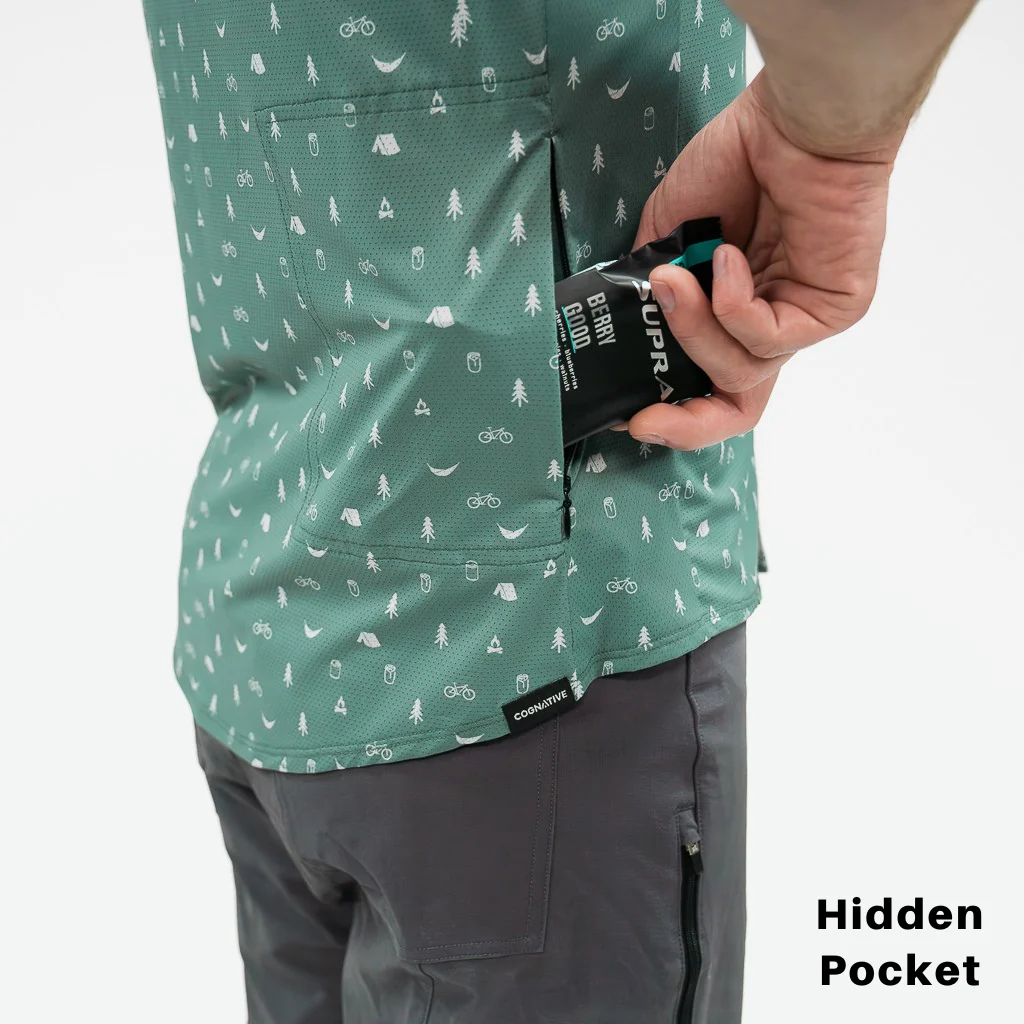 Men's Short Sleeve Catalyst Mountain Bike Button-Down Shirt - Image 40