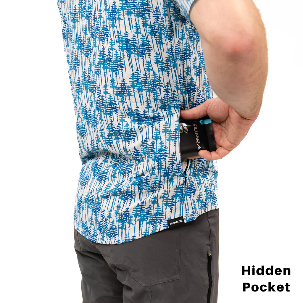 Men's Short Sleeve Catalyst Mountain Bike Button-Down Shirt - Image 46