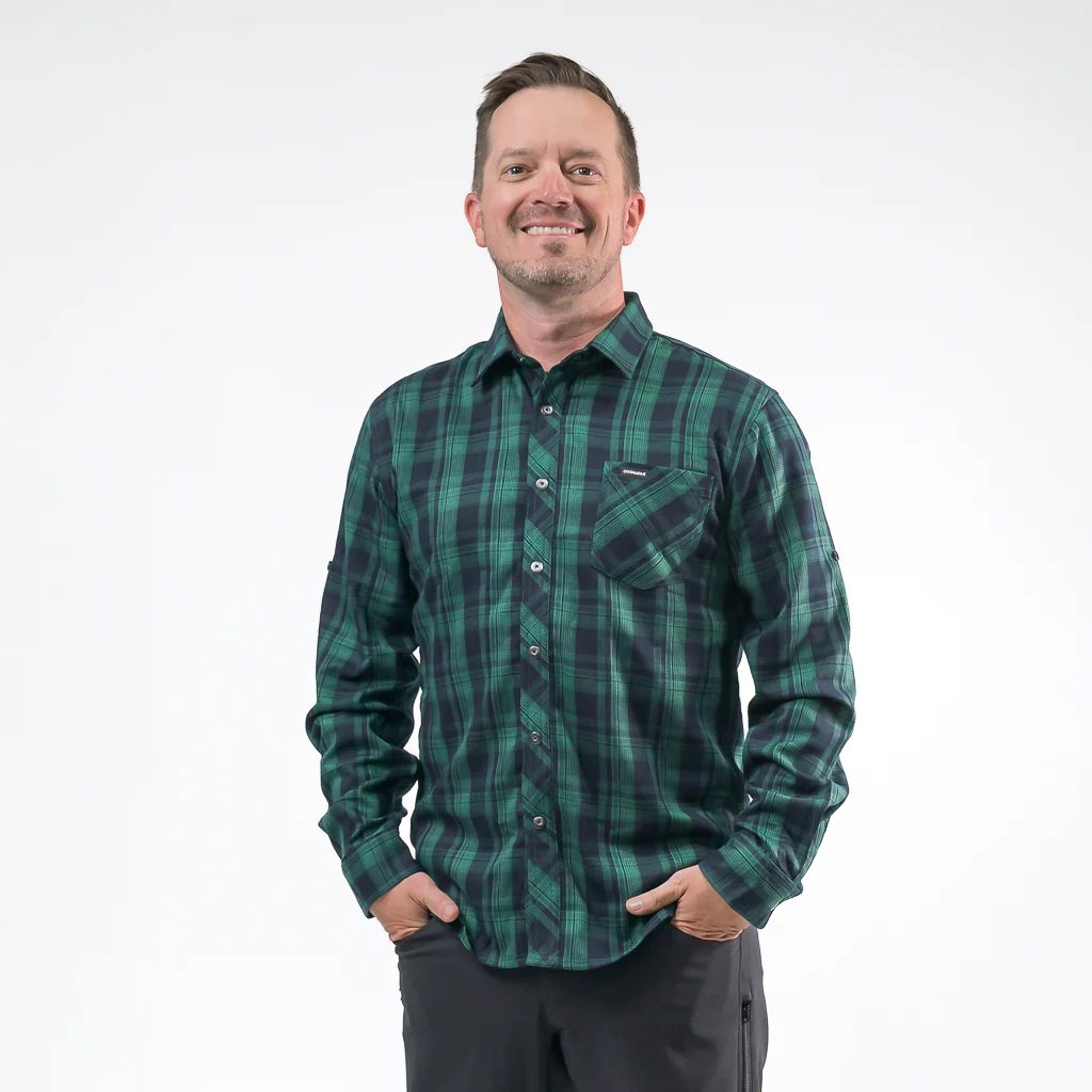 Men's Technical Mountain Bike Flannel - Image 13