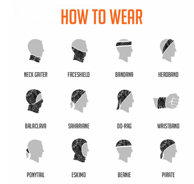 Neck Gaiter - Berm Peak (Neon) - Image 3