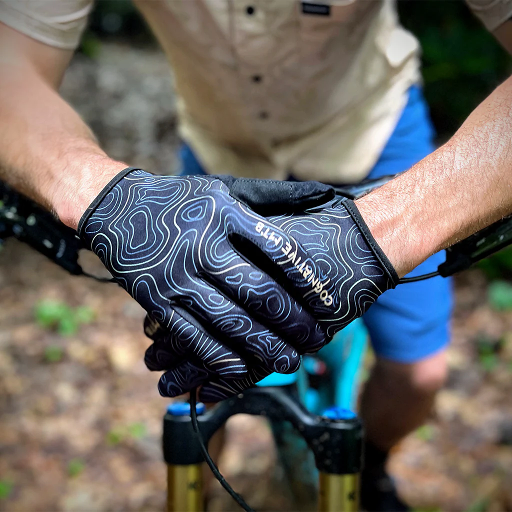 Tech 2.0 MTB Glove (Black Topo) - Image 3
