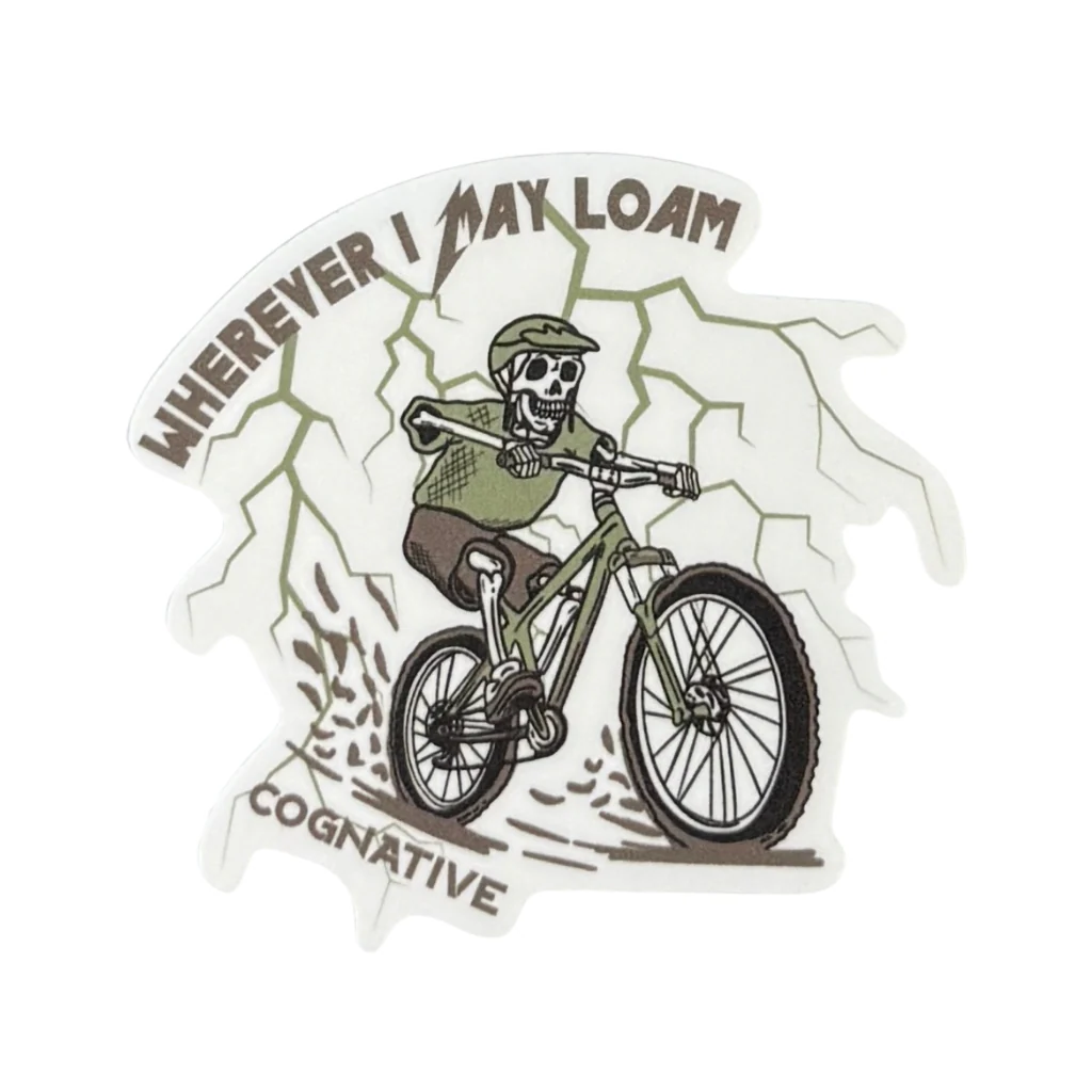 Wherever I May Loam | Sticker