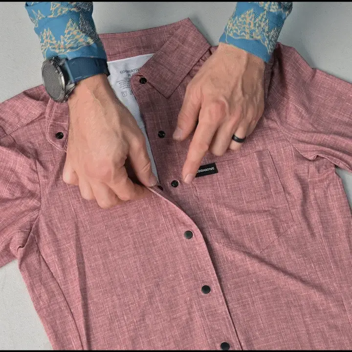 Women's Short Sleeve Catalyst Button-Down Shirt - Image 11