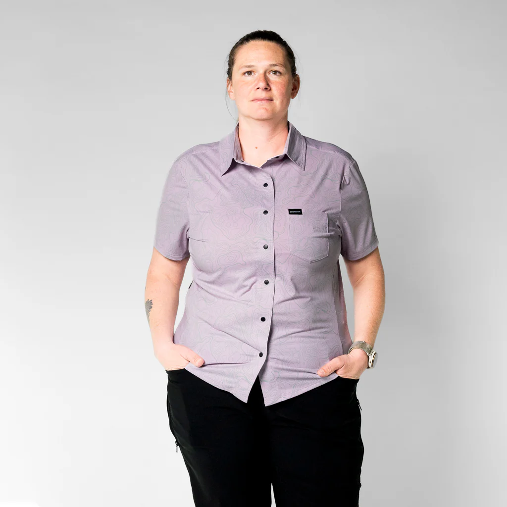 Women's Short Sleeve Catalyst Button-Down Shirt - Image 7