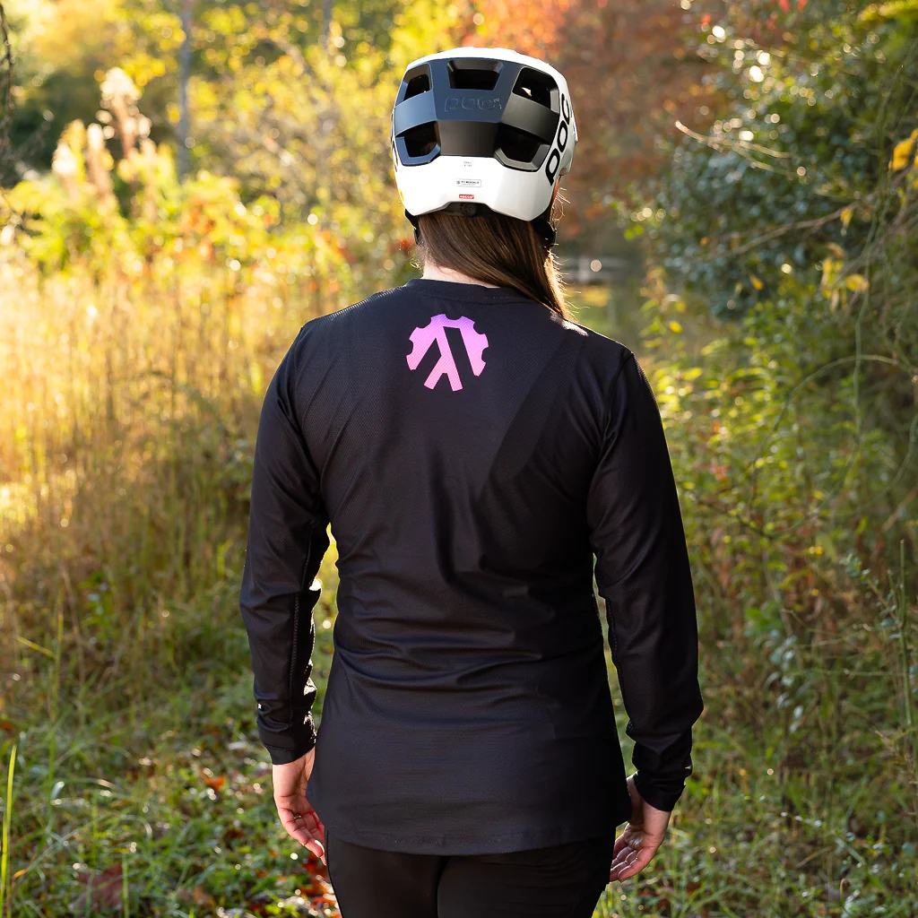 Women's Long Sleeve FlowTek MTB Jersey - Image 8