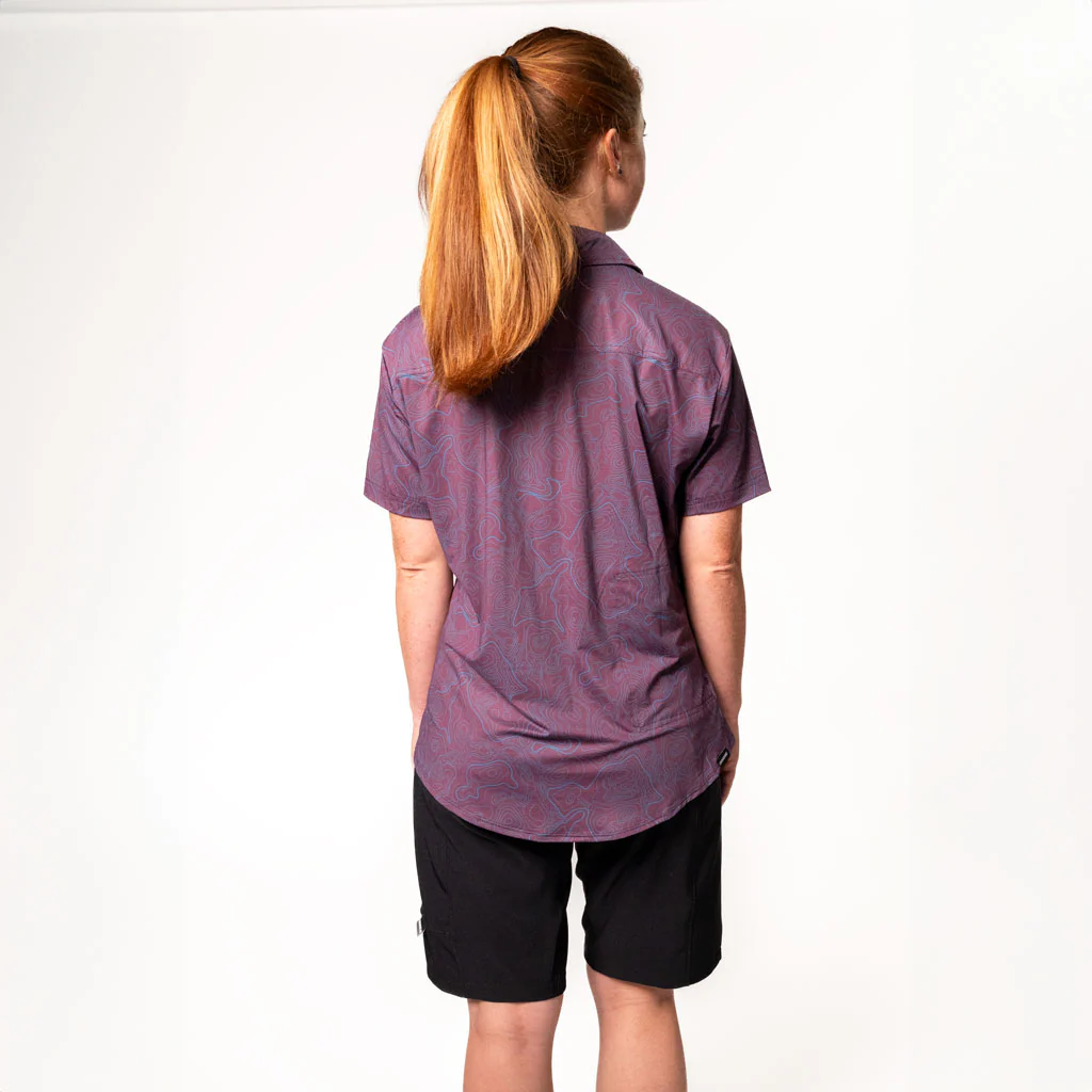 Women's Short Sleeve Catalyst Button-Down Shirt | SALE - Image 12