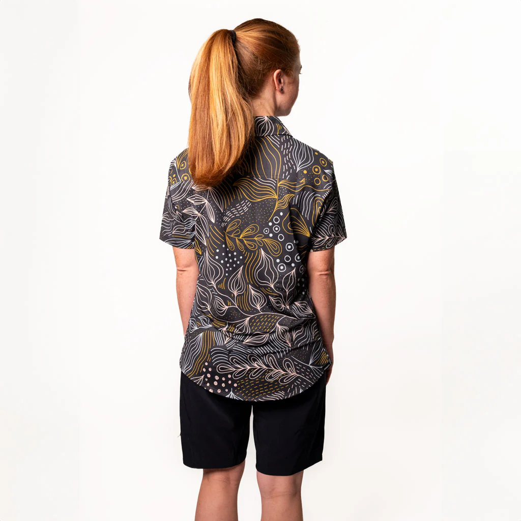 Women's Short Sleeve Catalyst Button-Down Shirt | SALE - Image 3