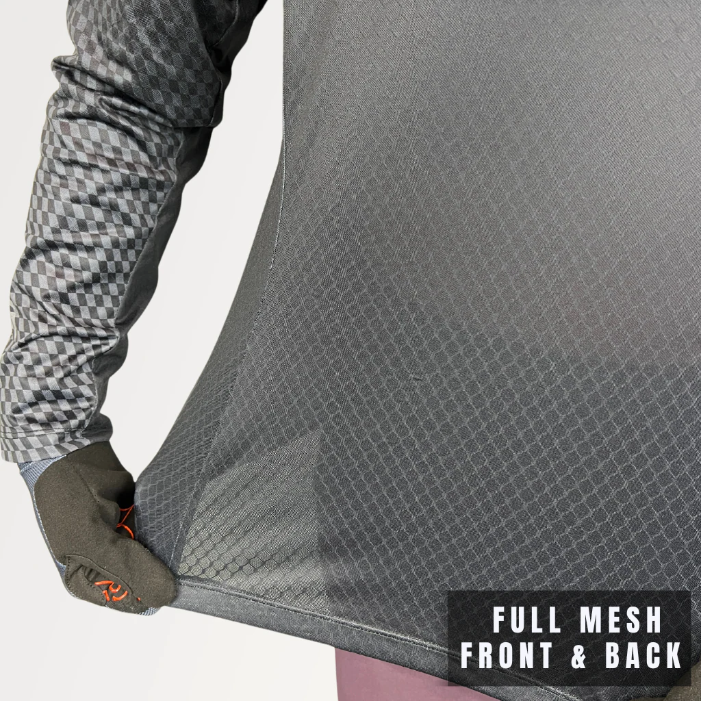 Women's SummitAir Mesh Long Sleeve MTB Jersey | SALE - Image 4