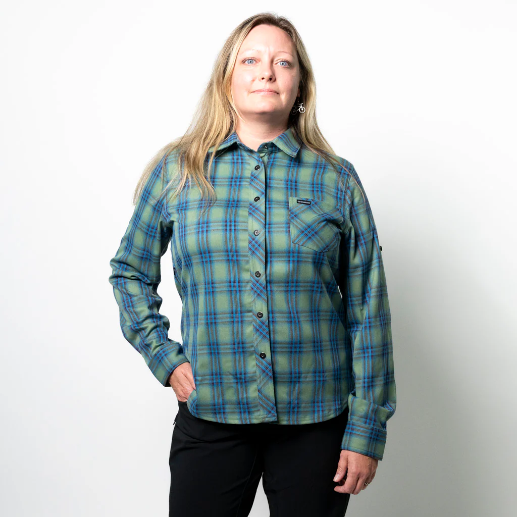 Women's Technical Mountain Bike Flannel - Image 14