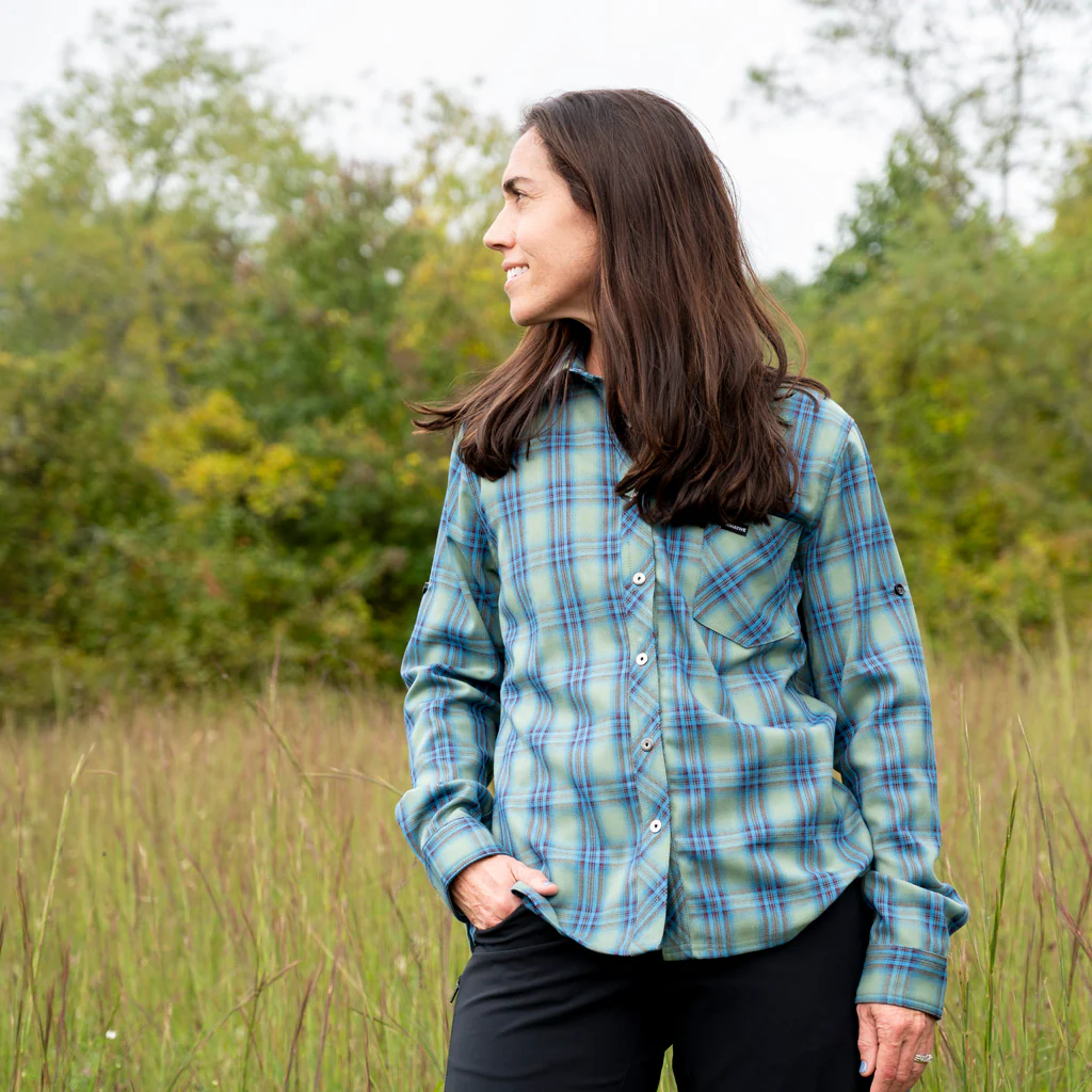 Women's Technical Mountain Bike Flannel - Image 17