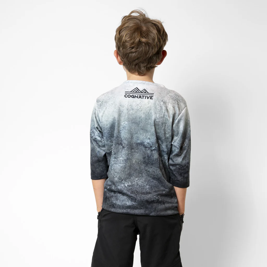 Youth Gravity 3/4 Sleeve MTB Jersey - Image 3
