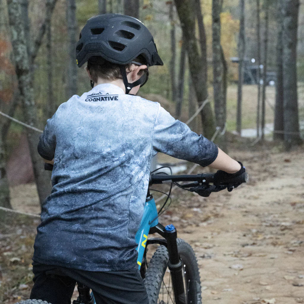 Youth Gravity 3/4 Sleeve MTB Jersey - Image 6