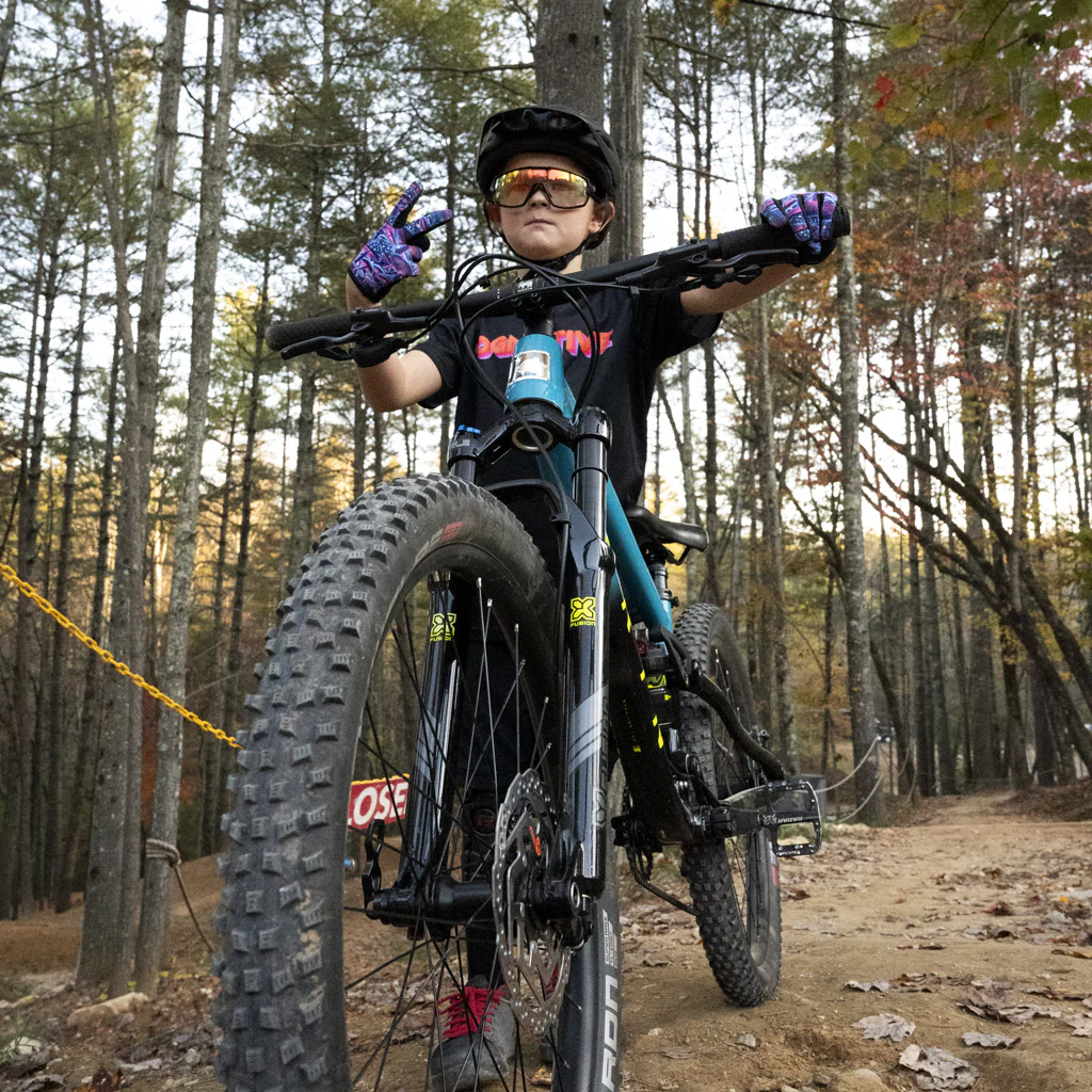 Youth Gravity Short Sleeve MTB Jersey - Image 3